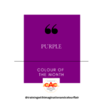 Purple – the colour of February
